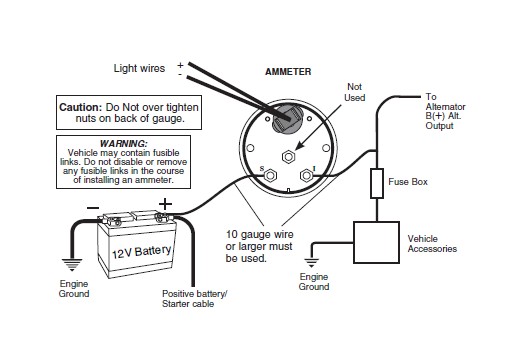 Car Fuel Gauge Wiring Diagram