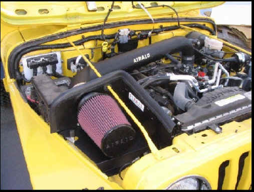 How to Install an Airaid Cold Air Intake SynthaMax Dry Filter in your  1997-2006 Wrangler TJ with  | ExtremeTerrain