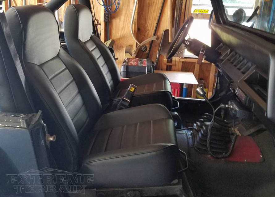 jeep wrangler seat replacement