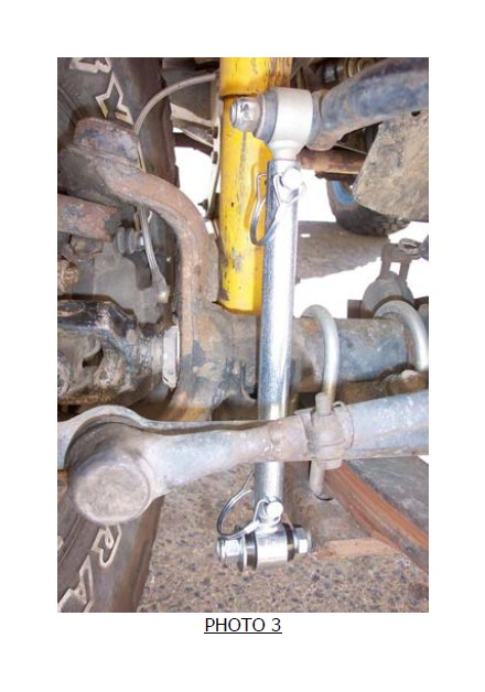 Rubicon Express RE1630 Track Bar Bracket for Jeep YJ 