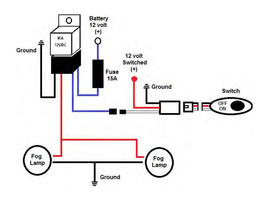 Toyota Fog Light Switch Wiring Diagram 2