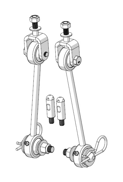 Polyurethane Sway Bar Links TeraFlex 1743090 Front Quick Disconnect Sway Bar Links For Jeep Tj With 2 6 Inch