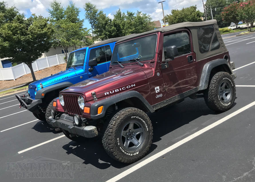 Jeep TJ Rubicon Wheels - Mammoth Wheels and BFGoodrich Tires