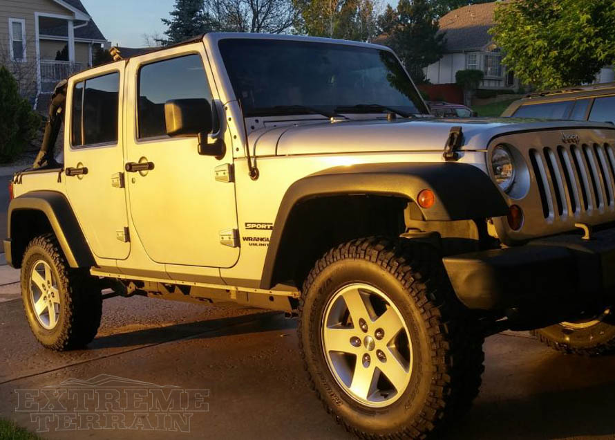 Leveling Kit on a 2007-2017 JK Wrangler