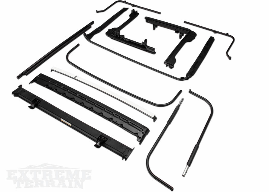 2007-2017 2 Door JK Wrangler Soft Top Frame Kit