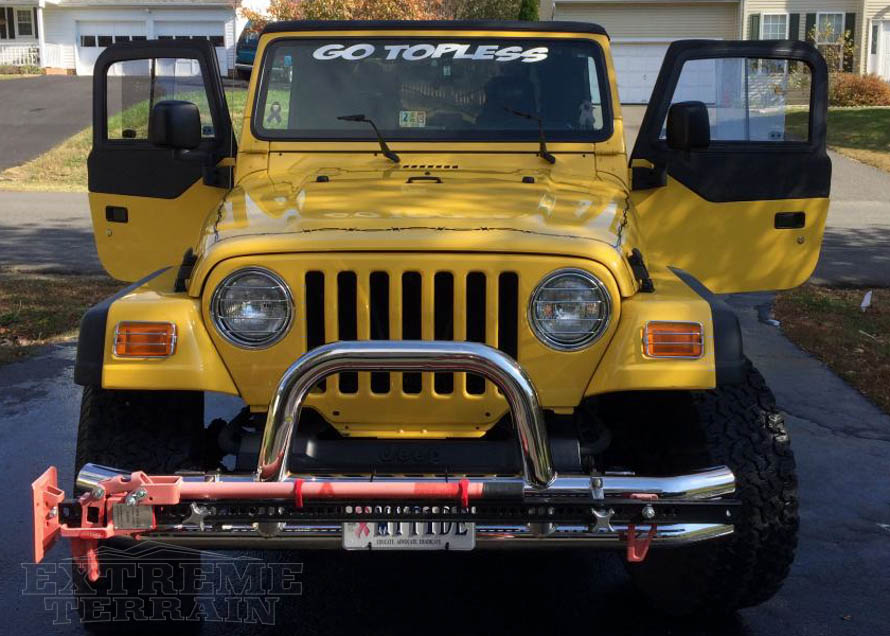 1997-2006 TJ Wrangler with Upper Door Sliders