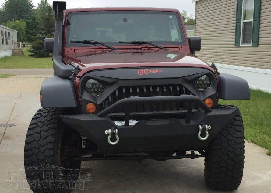 2007-2011 JK Wrangler with a Snorkel System