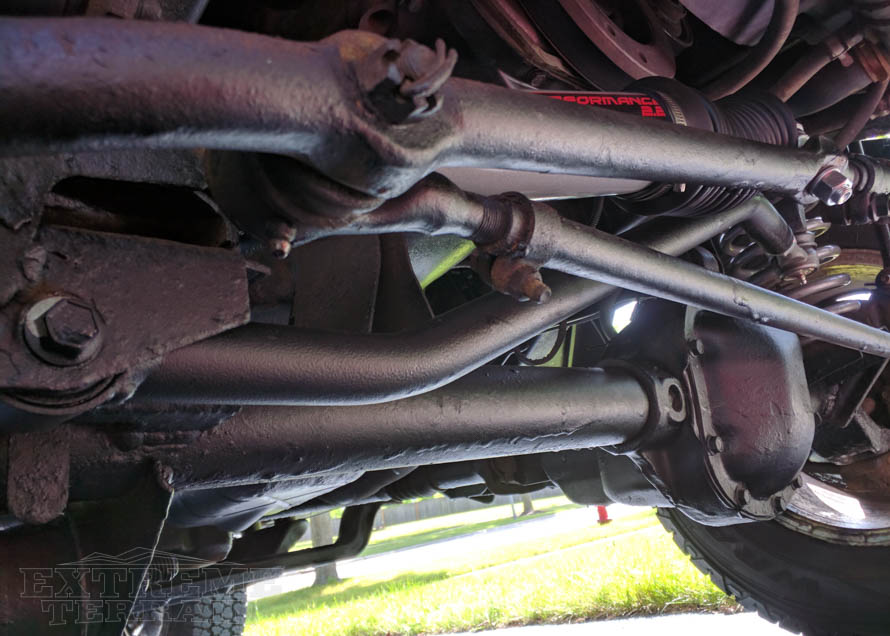 2004 Jeep TJ Track Bar for 1.5in to 4.5in Lifts