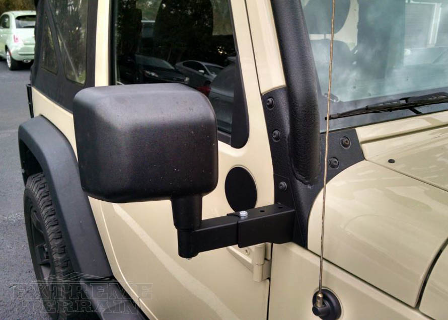 Jeep Wrangler Mirror Relocation Explained